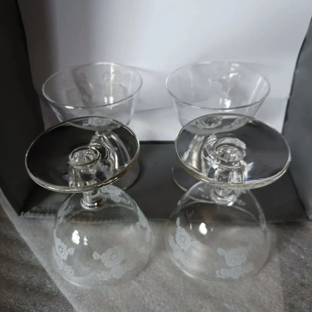 -Homer laughlin china glassware set of 4